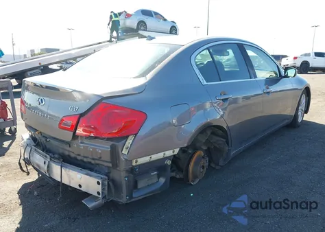 2012 Infiniti G37 Journey z USA, uszkodzony, nr VIN JN1CV6AP9CM623453